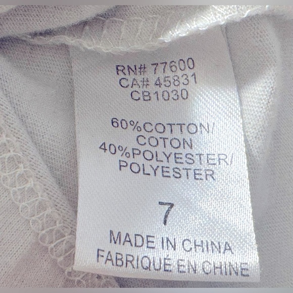 CHASER EUC Sz 7 Kids Raglan “Def Leppard” Rocker Tee Shirt - Picture 5 of 5